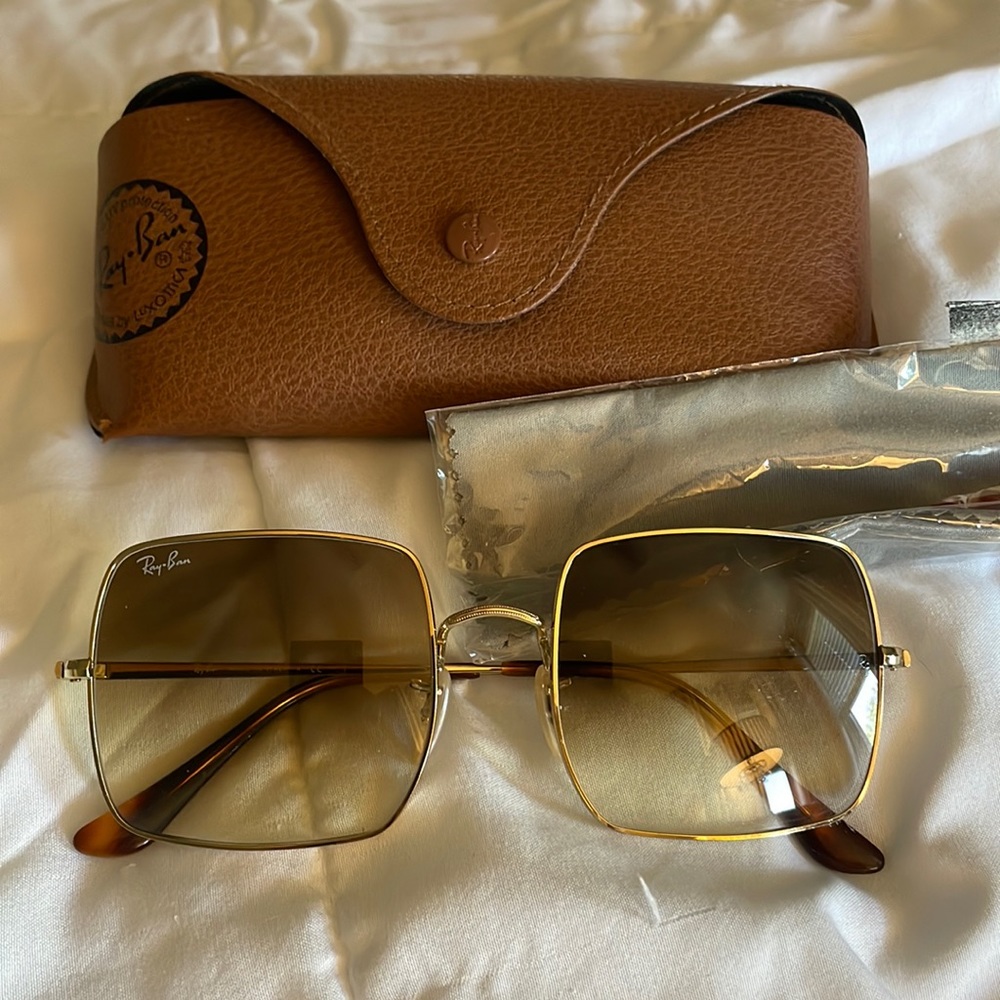 Ray ban sunglasses worn a few times